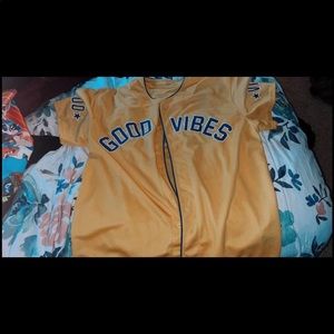 Good Vibes Baseball Jersey for sell, Size: XL